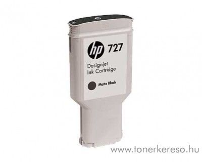 HP Designjet T1500 (727) eredeti matte black tintapatron C1Q12A HP DesignJet T1500 tintasugaras nyomtathoz