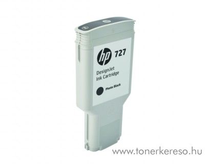 HP DesignJet T1530/T2530 (727) eredeti photo black patron F9J79A HP DesignJet T930PS tintasugaras nyomtathoz