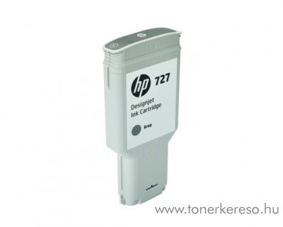 HP DesignJet T1530/T2530 (727) eredeti grey tintapatron F9J80A HP DesignJet T1530 tintasugaras nyomtathoz