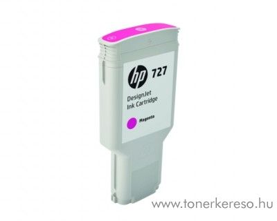 HP DesignJet T1530/T2530 (727) eredeti magenta patron F9J77A HP DesignJet T1530 tintasugaras nyomtathoz