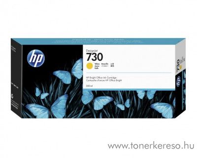 HP DesignJet T1700 (730) eredeti yellow tintapatron P2V64A HP Designjet T1700  tintasugaras nyomtathoz