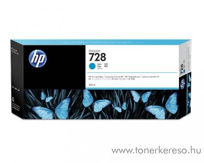 HP DesignJet T730/T830 (728) eredeti cyan tintapatron F9K17A