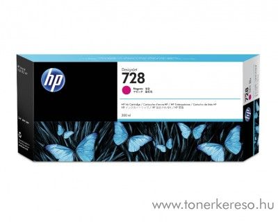 HP DesignJet T730/T830 (728) eredeti magenta tintapatron F9K16A