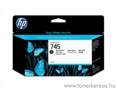 HP Designjet Z2600 (745) eredeti matte black tintapatron F9J99A