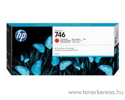 HP DesignJet Z6 (746) eredeti chromatic red tintapatron P2V81A HP DesignJet Z9
