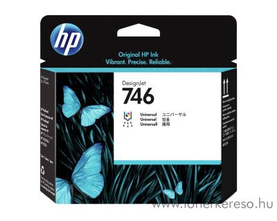 HP DesignJet Z6 (746) eredeti fekete nyomtatfej P2V25A HP DesignJet Z9 dr