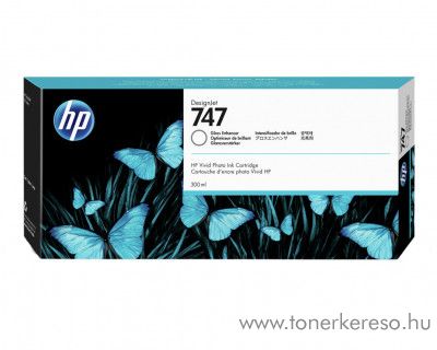 HP DesignJet Z9+ (747) eredeti gloss enhancer patron P2V87A HP DesignJet Z9