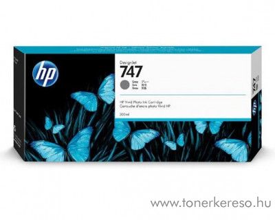 HP DesignJet Z9+ (747) eredeti gray tintapatron P2V86A