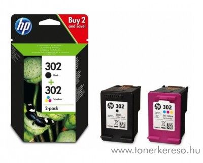 HP Deskjet 1110/2130 eredeti fekete és színes multipack X4D37AE  HP OfficeJet 3831  tintasugaras nyomtatóhoz