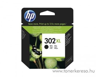 HP Deskjet 2130 (302XL) eredeti black tintapatron F6U68AE HP OfficeJet 3834 tintasugaras nyomtathoz