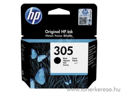 HP DeskJet 2320 (305) eredeti black tintapatron 3YM61AE HP ENVY Pro 6420 All-in-One-Printer tintasugaras nyomtathoz