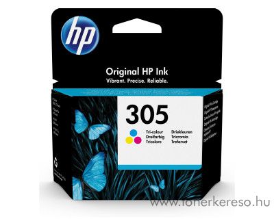 HP DeskJet 2320 (305) eredeti color tintapatron 3YM60AE HP DeskJet Plus 4122 All-in-One-Printer tintasugaras nyomtathoz