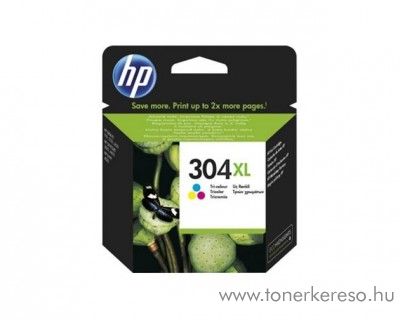 HP DeskJet 3720/3730 (304XL) eredeti CMY tintapatron N9K07AE HP DeskJet 2600 All-in-One series tintasugaras nyomtathoz