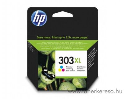 HP ENVY 7220e (No.303XL) eredeti CMY színes tintapatron T6N03AE HP ENVY Inspire 7920e All-in-One tintasugaras nyomtatóhoz