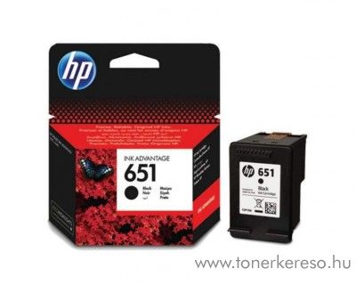 HP Ink Advantage 5575 (No.651) eredeti black tintapatron C2P10AE