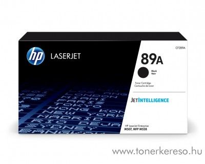 HP LaserJet Enterprise M507dn (89A) eredeti fekete toner CF289A HP LaserJet Managed Flow MFP E52645c lzernyomtathoz