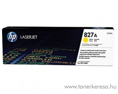 HP M880z/880z Plus (827A) eredeti yellow toner CF302A HP Color LaserJet Enterprise MFP M880z lzernyomtathoz