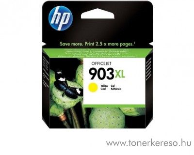 HP Officejet Pro 6960 (903XL) eredeti yellow tintapatron T6M11AE HP OfficeJet Pro 6860 Series tintasugaras nyomtathoz