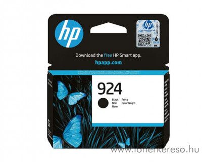 HP Officejet Pro 8122 (No.924) eredeti fekete tintapatron 4K0U6N HP OfficeJet Pro 8135e tintasugaras nyomtathoz