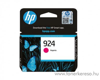 HP Officejet Pro 8122 (No.924) eredeti magenta tintapatron 4K0U4 HP OfficeJet Pro 8135e tintasugaras nyomtathoz