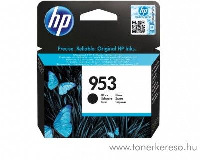 HP Officejet Pro 8210 (953) eredeti black tintapatron L0S58AE HP OfficeJet Pro 8715 tintasugaras nyomtatóhoz