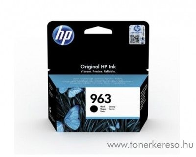 HP OfficeJet Pro 9010 (963) eredeti fekete tintapatron 3JA26AE HP OfficeJet Pro 9010 tintasugaras nyomtathoz