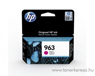 HP OfficeJet Pro 9010 (963) eredeti magenta tintapatron 3JA24AE HP OfficeJet Pro 9010 All-in-One tintasugaras nyomtathoz