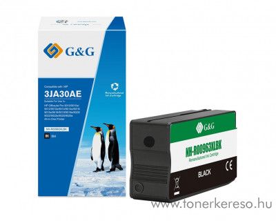 HP 9010 (963XL) utngyrtott fekete tintapatron GGH3JA30AE