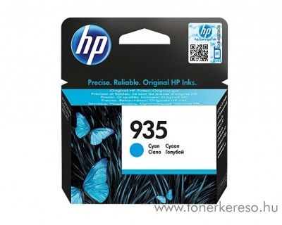 HP OfficejetPro 6830 (935) eredeti cyan tintapatron C2P20AE HP OfficeJet 6822 tintasugaras nyomtathoz