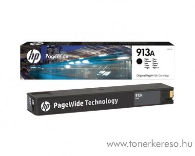 HP PageWide Pro 352 (913A) eredeti black tintapatron L0R95AE HP PageWide Pro 352dn tintasugaras nyomtathoz