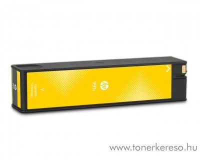 HP PageWide Pro 750dw (991X) eredeti yellow tintapatron M0J98AE HP PageWide Color 755dn tintasugaras nyomtathoz