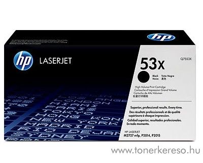 HP Q7553X toner HP LaserJet M2727 MFP lzernyomtathoz