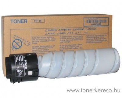 Konica Minolta BizHub 164 (TN116) eredeti black toner A1UC050 Konica Minolta Bizhub 165 fnymsolhoz