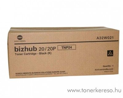 Konica Minolta BizHub 20 (TNP24) eredeti black toner A32W021 Konica Minolta Bizhub 20 lzernyomtathoz