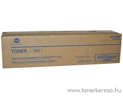 Konica Minolta BizHub 36P (TN320) eredeti black toner A202053 Konica Minolta Bizhub 36 fnymsolhoz