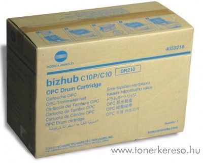 Konica Minolta BizHub C10 (DR210) eredeti black drum 4059218 Konica Minolta Bizhub C10X fnymsolhoz