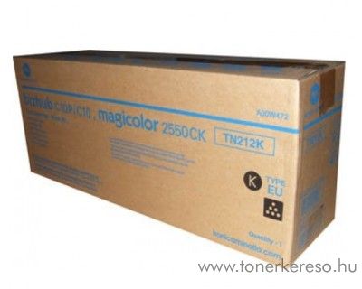 Konica Minolta BizHub C10 (TN212K) eredeti black toner A00W472 Konica Minolta Bizhub C10 fnymsolhoz