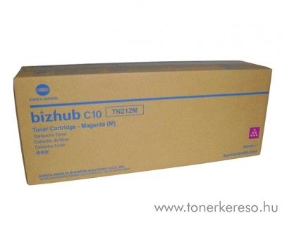 Konica Minolta BizHub C10 (TN212M) eredeti magenta toner A00W272 Konica Minolta Bizhub C10 fnymsolhoz