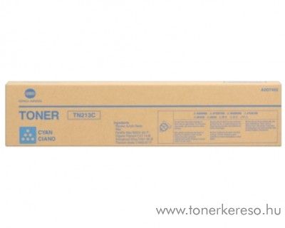 Konica Minolta BizHub C203 (TN213C) eredeti cyan toner A0D7452 Konica Minolta Bizhub C203 fnymsolhoz