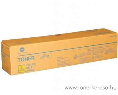 Konica Minolta BizHub C203 (TN213Y) eredeti yellow toner A0D7252 Konica Minolta Bizhub C253 fnymsolhoz