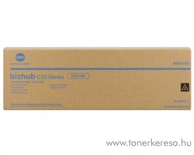 Konica Minolta BizHub C20 (TN318K) eredeti black toner A0DK153 Konica Minolta Bizhub C20X fnymsolhoz