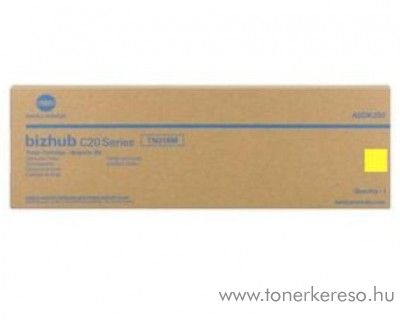 Konica Minolta BizHub C20 (TN318Y) eredeti yellow toner A0DK253 Konica Minolta Bizhub C20 fnymsolhoz