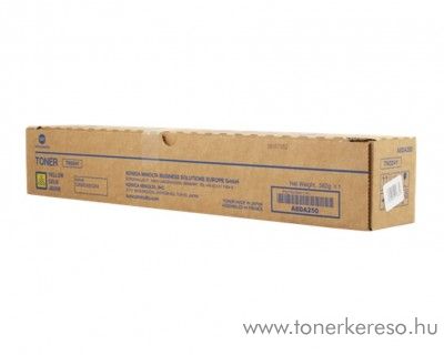 Konica Minolta BizHub C308 (TN324Y) eredeti yellow toner A8DA250 Konica Minolta BizHub C368 fnymsolhoz