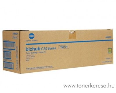 Konica Minolta BizHub C30 (TN313Y) eredeti yellow toner A06V254