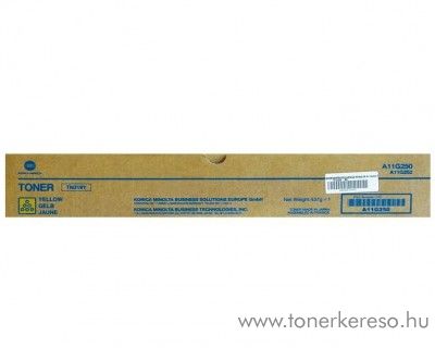 Konica Minolta BizHub C360 (TN319Y) eredeti yellow toner A11G250