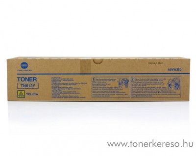 Konica Minolta C6501 (TN612Y) eredeti yellow toner A0VW250