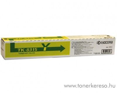 Kyocera 2550CI (TK-8315Y) eredeti yellow toner 1T02MVANL0