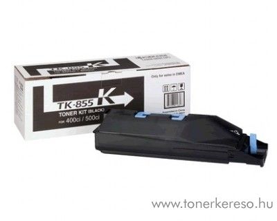 Kyocera 400CI (TK-855K) eredeti black toner 1T02H70EU0 Kyocera TASKalfa 500ci fnymsolhoz