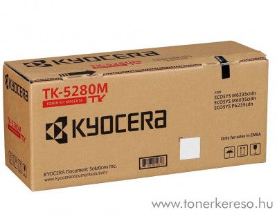 Kyocera  M6235 (TK-5280M) eredeti magenta toner 1T02TWBNL0 Kyocera ECOSYS P6235cdn lzernyomtathoz