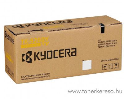 Kyocera  M6235 (TK-5280Y) eredeti yellow toner 1T02TWANL0 Kyocera ECOSYS P6235cdn lzernyomtathoz